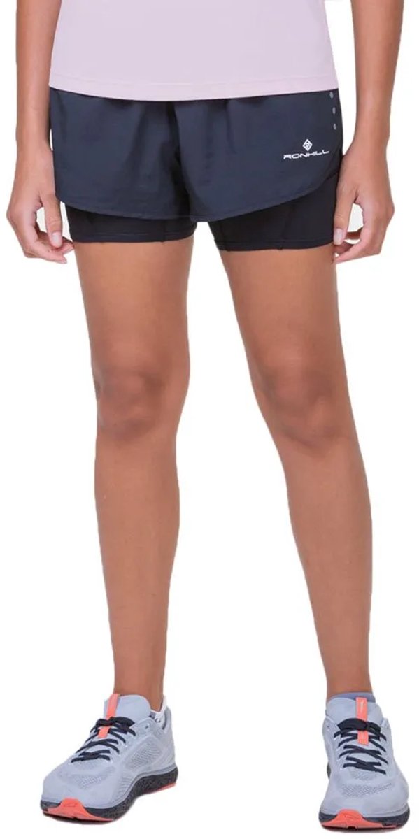 Ronhill Core Twin Korte Broek Zwart 36 Vrouw