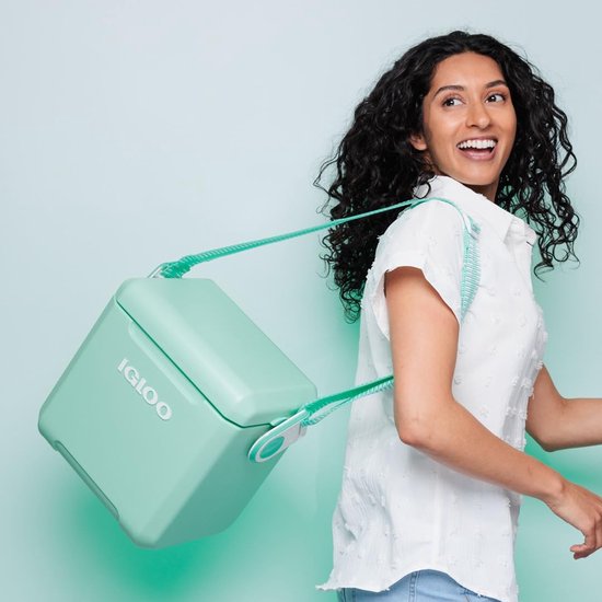 Igloo Tag-a-Long Koelbox 10L - Groen van Igloo — afbeelding 3