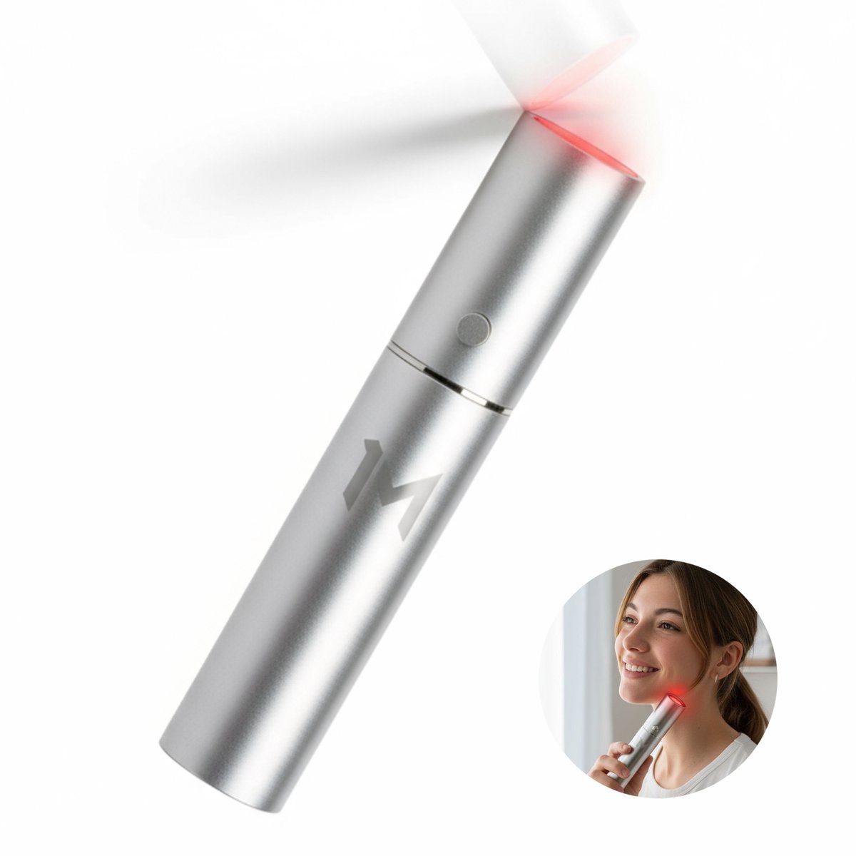 Mvolo® ReliefTorch draagbare Infraroodlamp – Lichttherapie Lamp voor Pijnverlichting – Rood Licht Therapie – Spierpijn - Gewrichtspijn – Collageen – Huidverzorging – Ontspanning