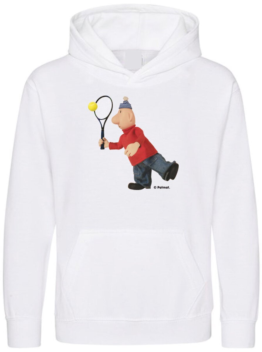Hingly Hooded sweater Buurman & Buurman Tennis Wit S