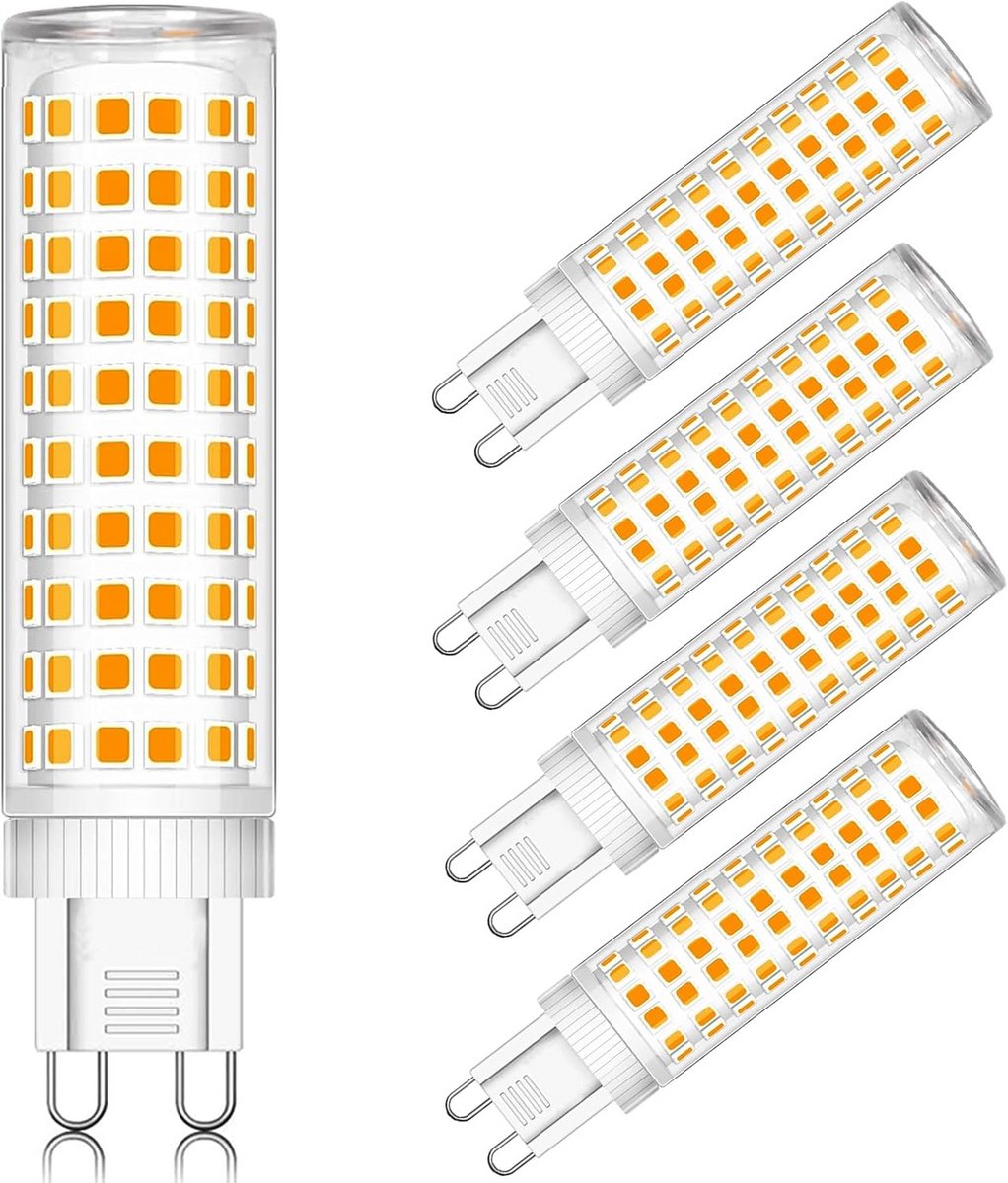 LED G9 Lamp 12W Warm Wit 2700K - Vergelijkbaar met 120W Halogeen - Energiezuinig en 360° Verlichting (5 Stuks)