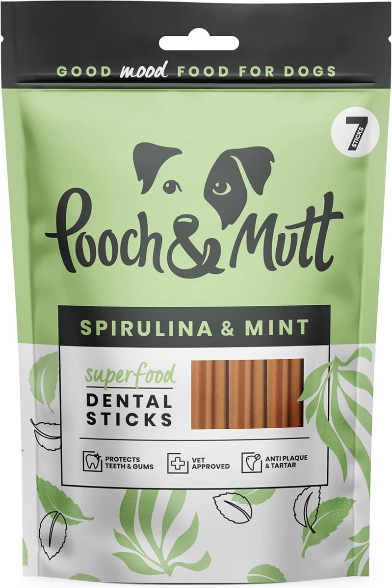 Gezonde Dental Sticks voor honden met Spirulina en Munt - 251 g