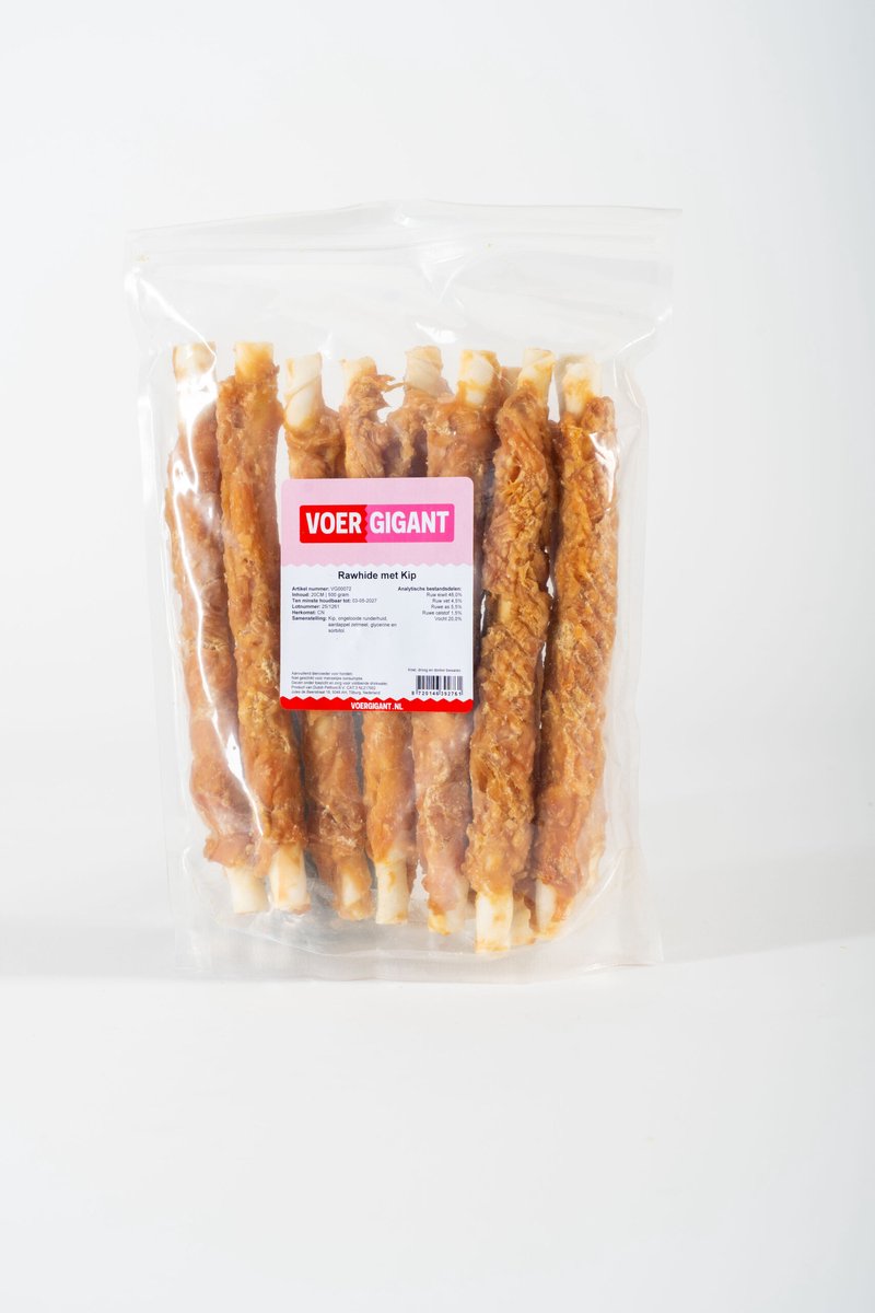 Voergigant - Kipstaaf - 500 g