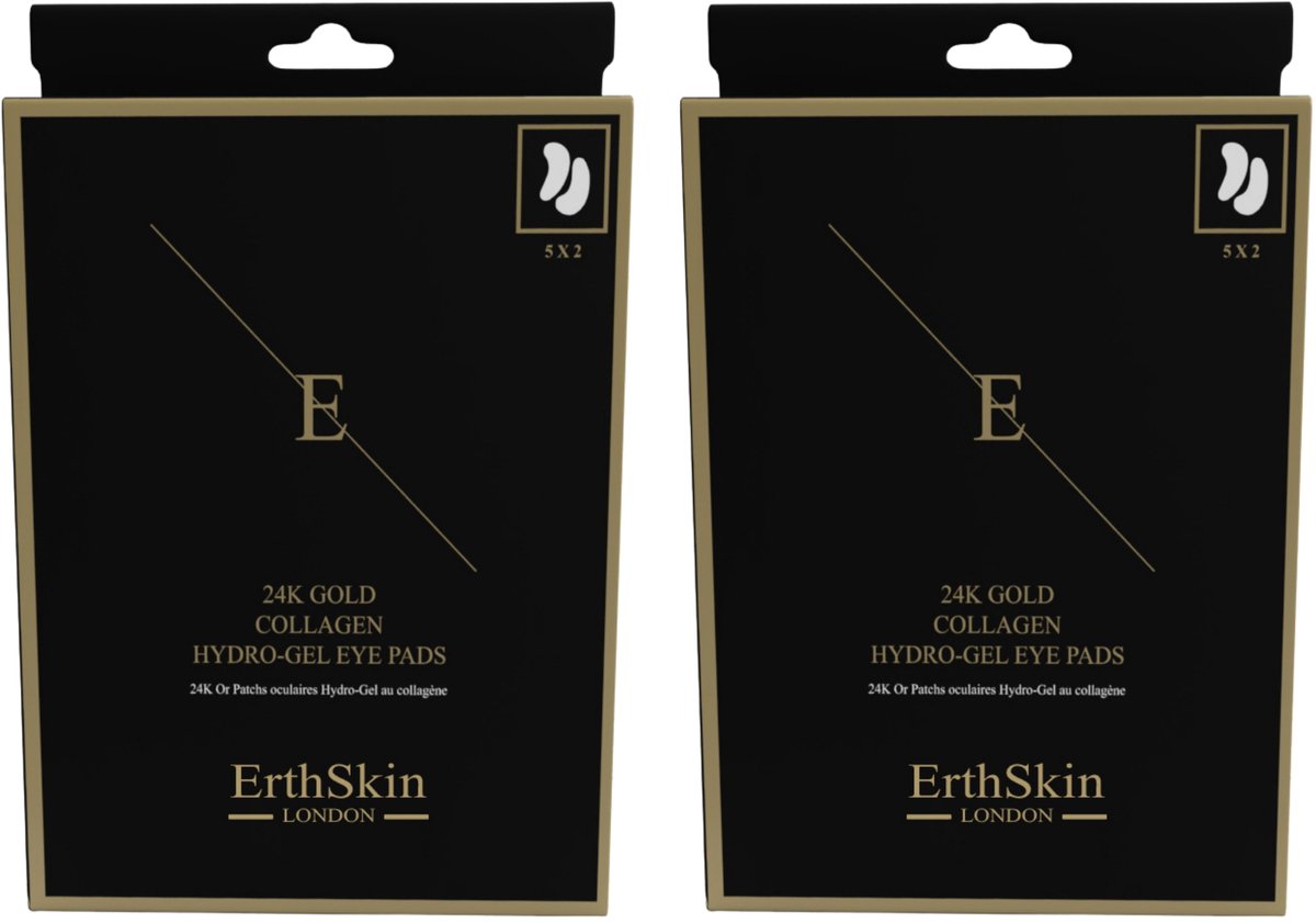 ErthSkin London Collageen Oogpatch 24K Goud
