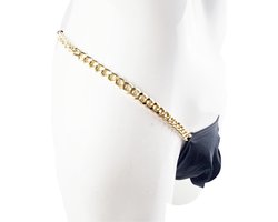 BamBella ® - Slip - maat L/XL - ketting Sexy erotische heren onderbroek mannen ketting