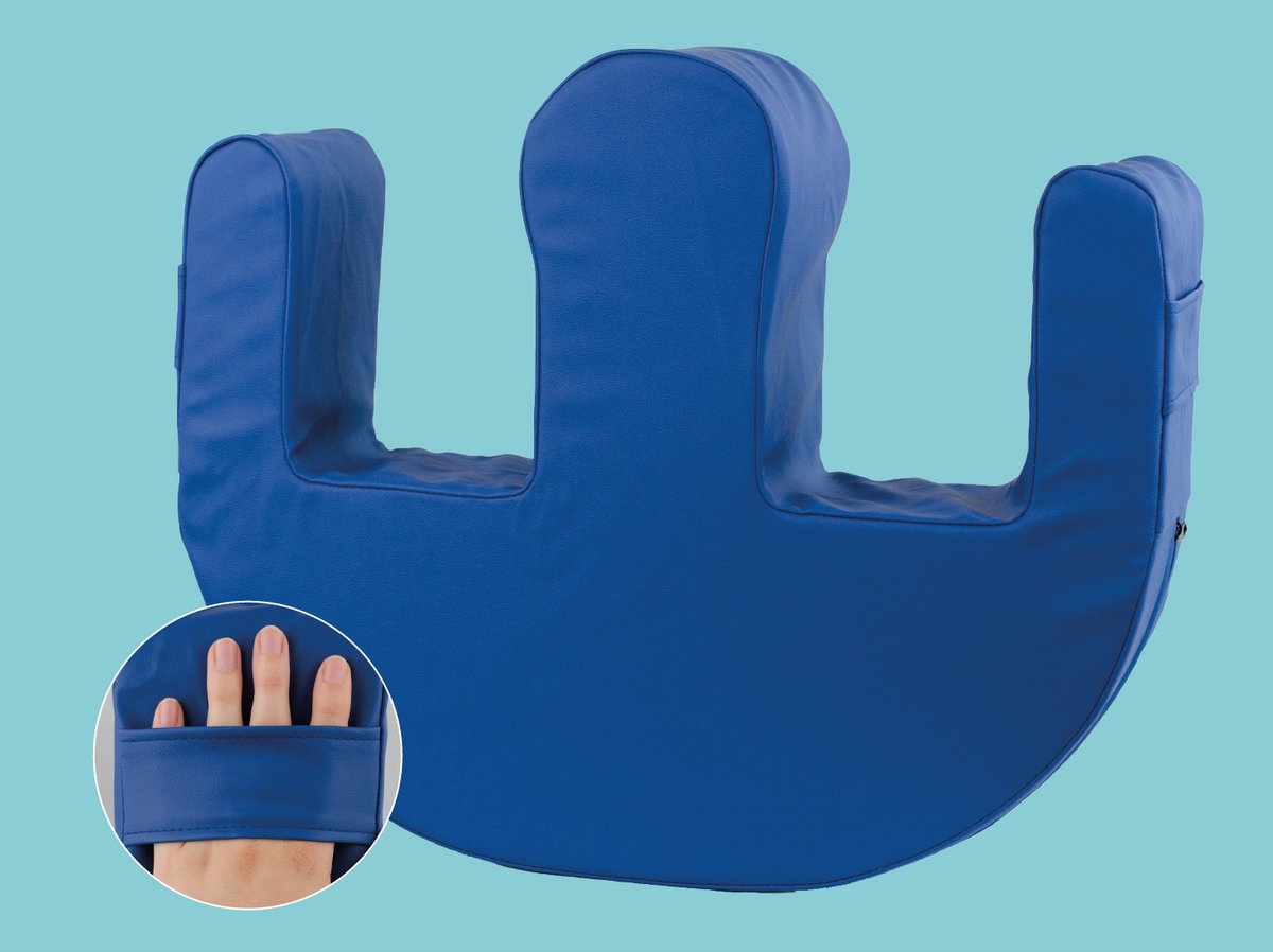 Multifunctioneel draaikussen blauw