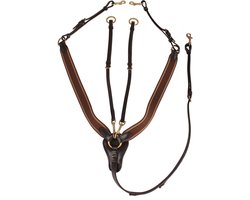Horka Voortuig Elastisch Bruin Maat Pony