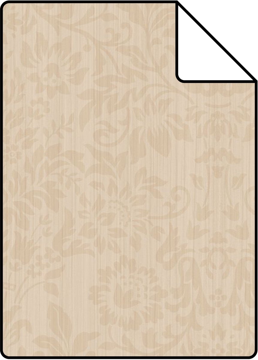 Proefstaal Origin Wallcoverings behang ornamenten lichtgrijs - 26,5 x 21 cm - 345413-S