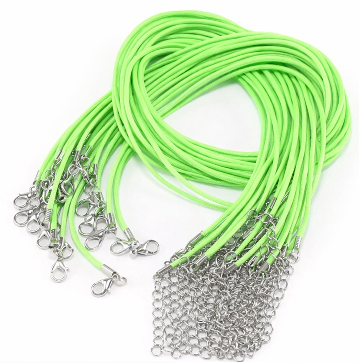 EmmyRovi – Koord Kettingen Groen – Set van 5 – Hobby & Sieraden Maken