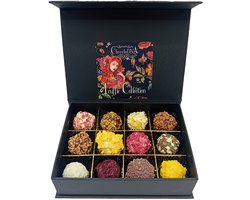 Chocoladna Truffels - luxe handgemaakte chocolade bonbons en pralines - 12 stuks