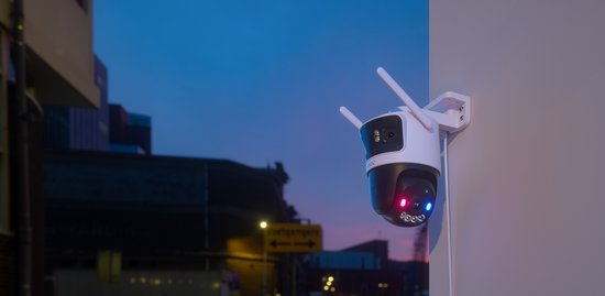 Imou Cruiser Triple 11MP Buitencamera – 3 Lenzen - 360° Draaibaar - Kleurennachtzicht -PTZ -WiFi 6 - IP66 Bestemd Tegen Zware Weeromstandigheden — afbeelding 4