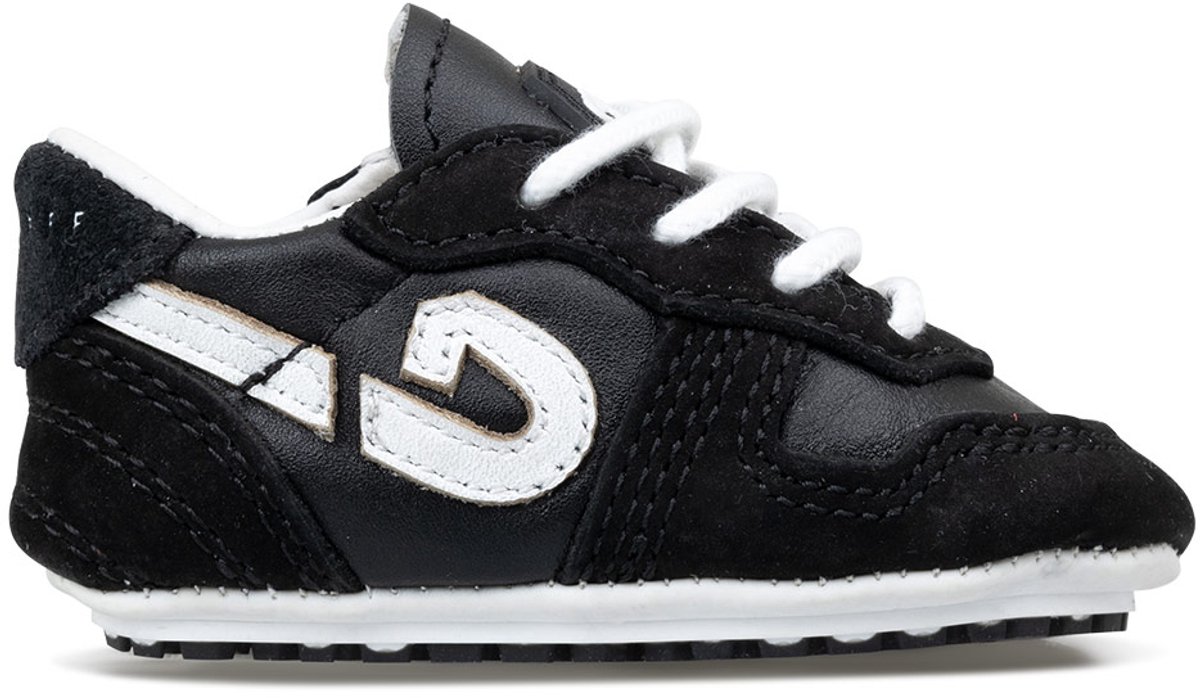 Cruyff - Faas Junior Baby Schoentjes - Zwart/ Wit
