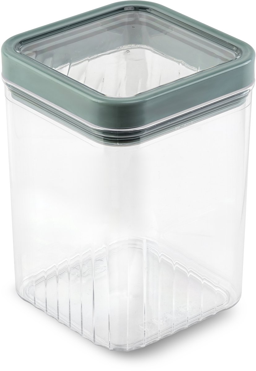 Curver Kara Voorraadbus - 1,2L - 10,7x10,7x16,4cm - Blauwgroen