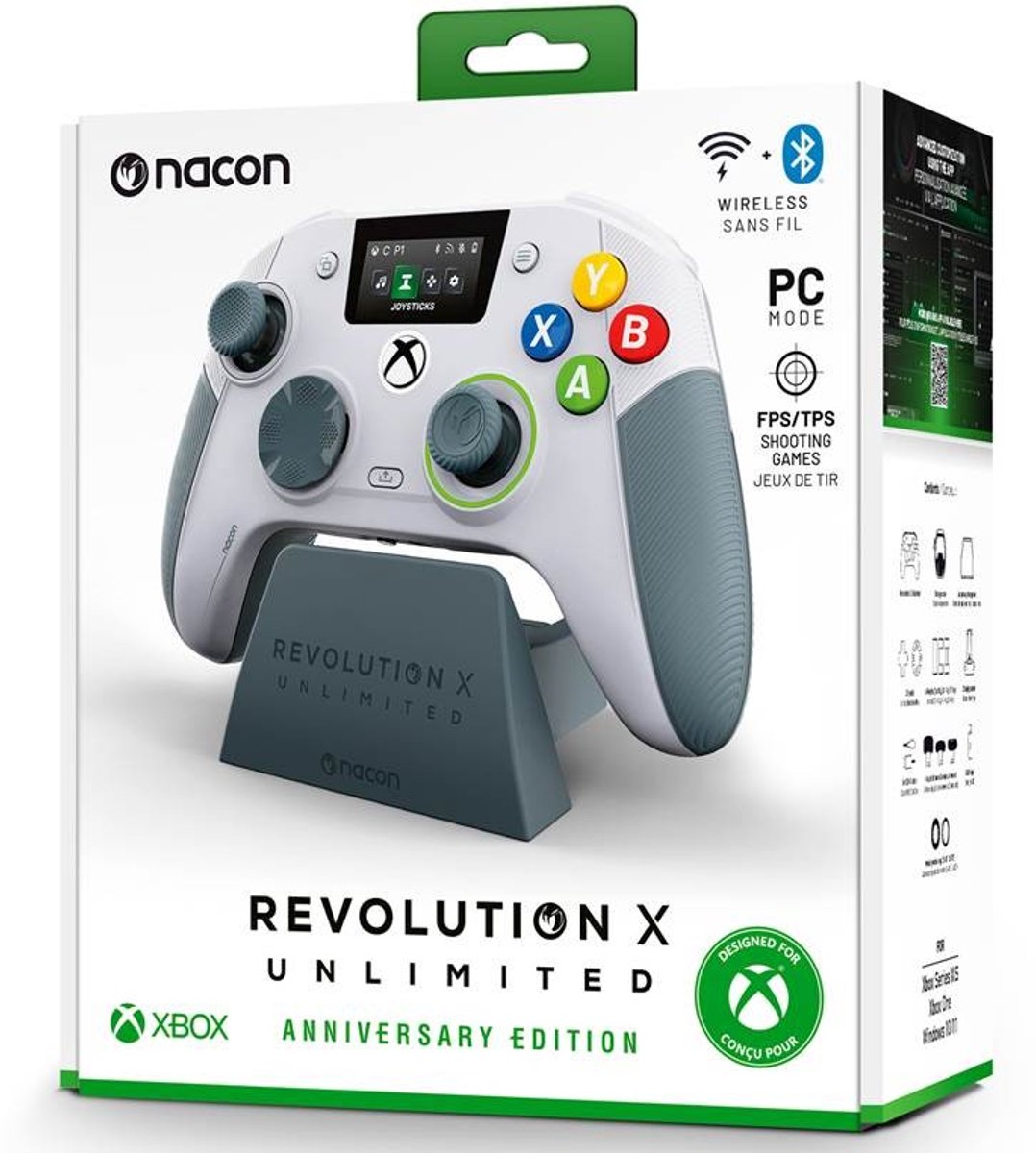 Nacon Revolution X Unlimited Controller - Xbox Series X - PC - 360 Anniversary Edition thumbnail 4