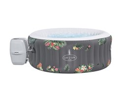 BestWay - Opblaasbare Jacuzzi voor 4 a 5 Personen - Luxe Spa 2026 - Verwarmde Hottub met Bubbels - Bubbelbad - Met Bedieningspaneel, Afdekzeil, Schoonmaakfilters, Verlichting en Ingebouwde Pomp - Jacuzzi - Welness - Spa - Zwembad - Hottub - AirJets