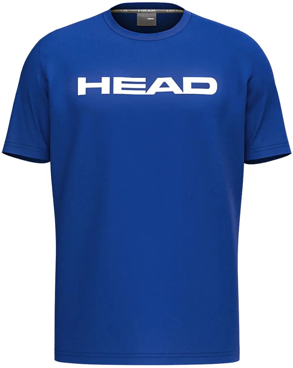 Tennisshirt HEAD Men Club Original Tee Royal Blauw