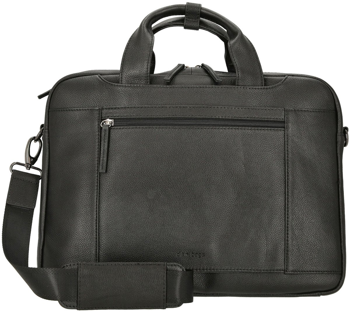 D&N Business Line - Aktetas 40 cm Leder (black)