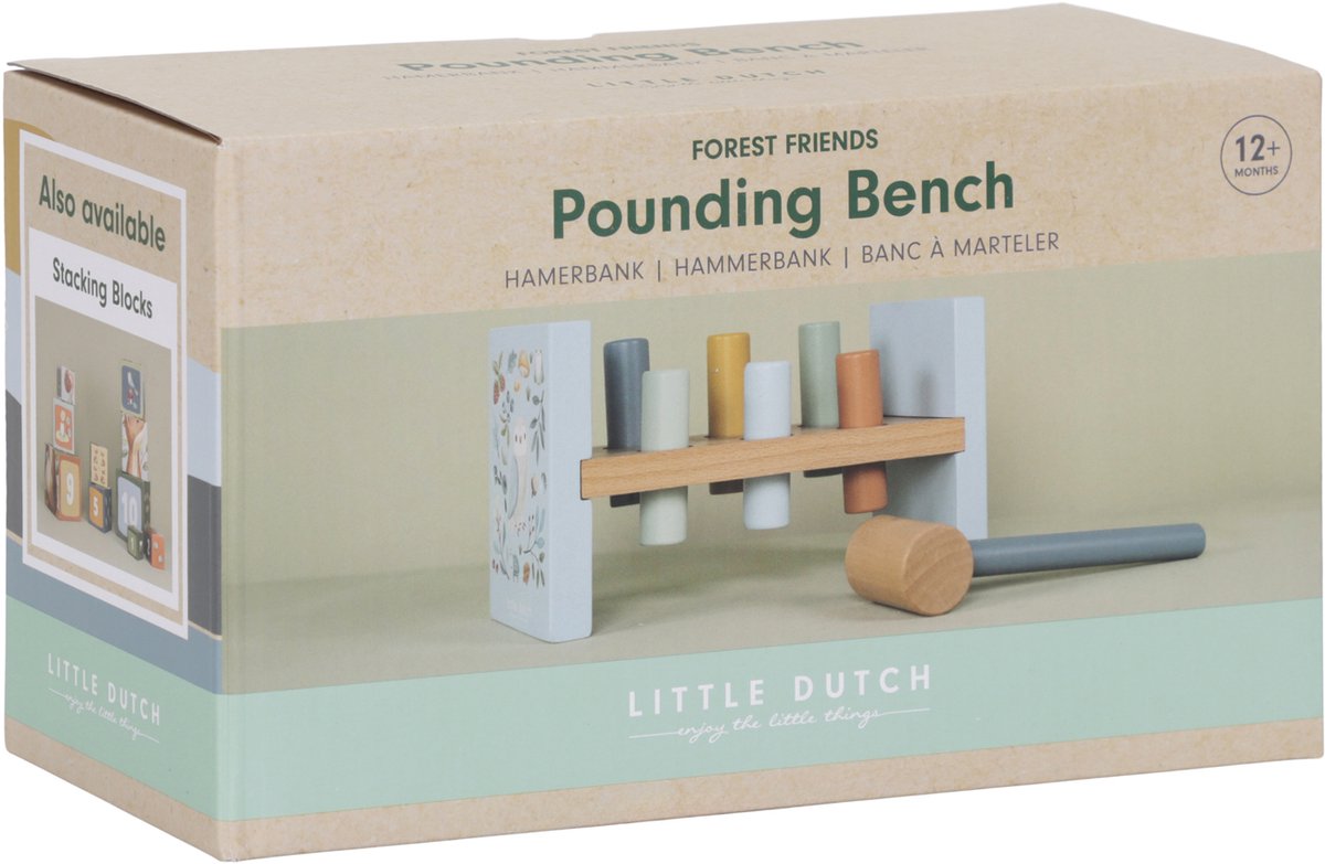 Little Dutch Hamerbank - Forest Friends FSC — afbeelding 5