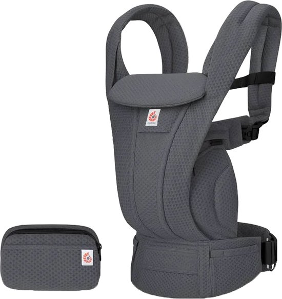 Ergobaby Omni Deluxe Mesh Draagzak - Graphite Grey