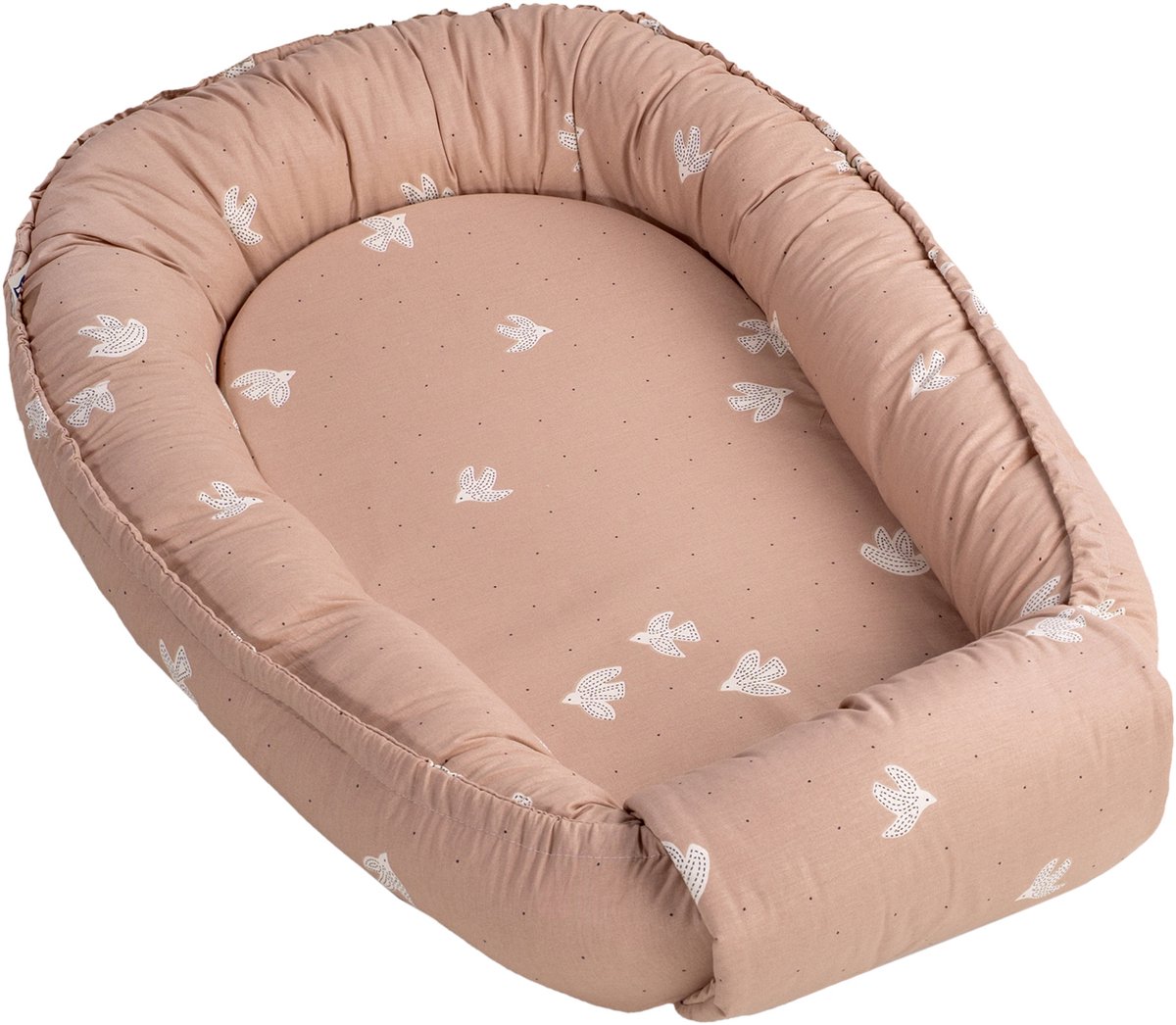 Julius Zöllner Organic Babynestje NIDO Max – Roze – Birdy