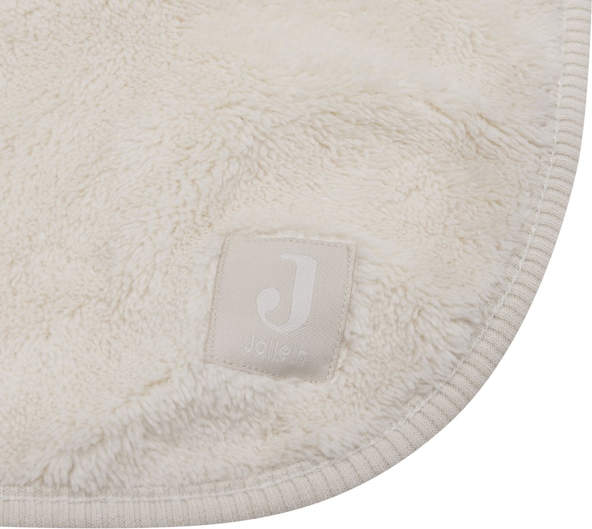 Jollein Baby Deken Ledikant - 100x150cm - Basic Jersey/Sherpa - Oatmeal – foto 7