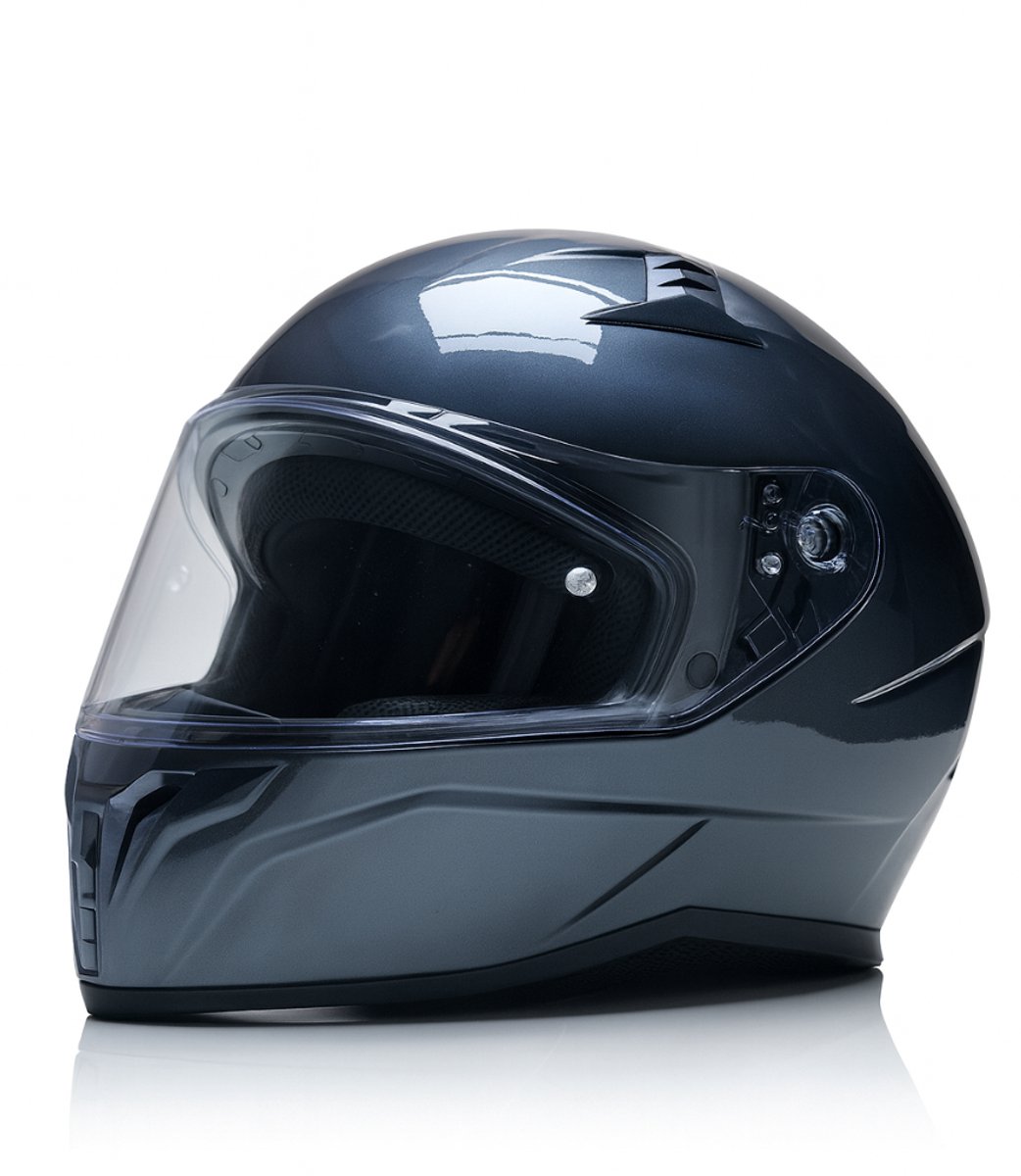 Vito Integraal Marelli Glans Grijs - Helm - Maat L - Scooterhelm - ECE 22-06 gekeurd