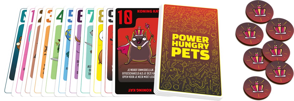 Power Hungry Pets - Nederlandstalig Kaartspel - Partyspel — afbeelding 7