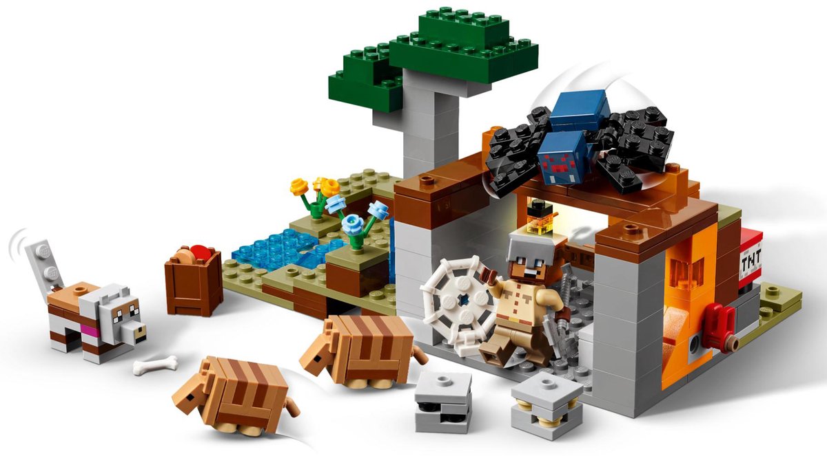 LEGO Minecraft De gordeldieren bij de mijn - 21269 — afbeelding 16