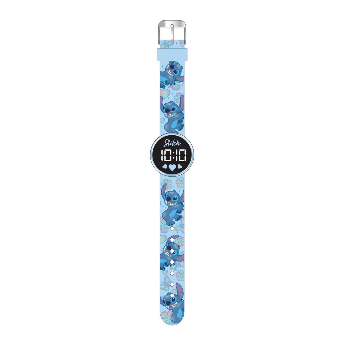 Accutime Disney Stitch LED Horloge Rond