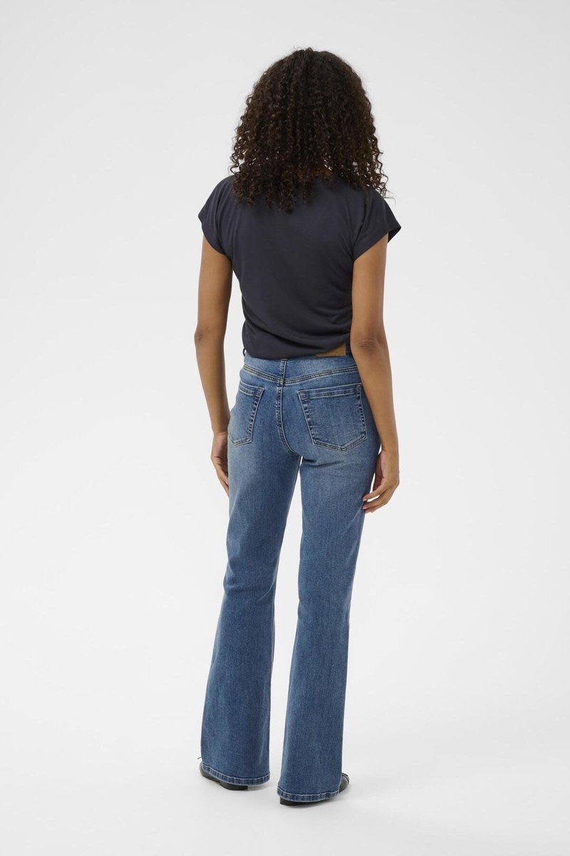 Broek JEANS FOREST SLIM KAFFE MEDIUM BLUE