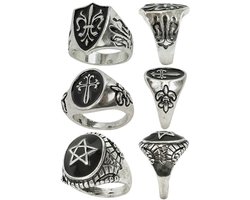 Set Gothic Ringen - assortiment van 3 modellen