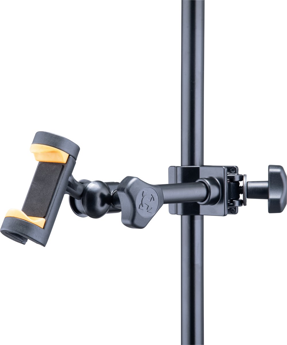 HERCULES Stands HCDG-207B Smartphonehouder, cold shoe-adapter voor verlichting, schroefdraad voor camera