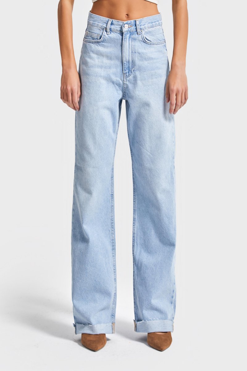It's Basic - Wide High Rise Jeans