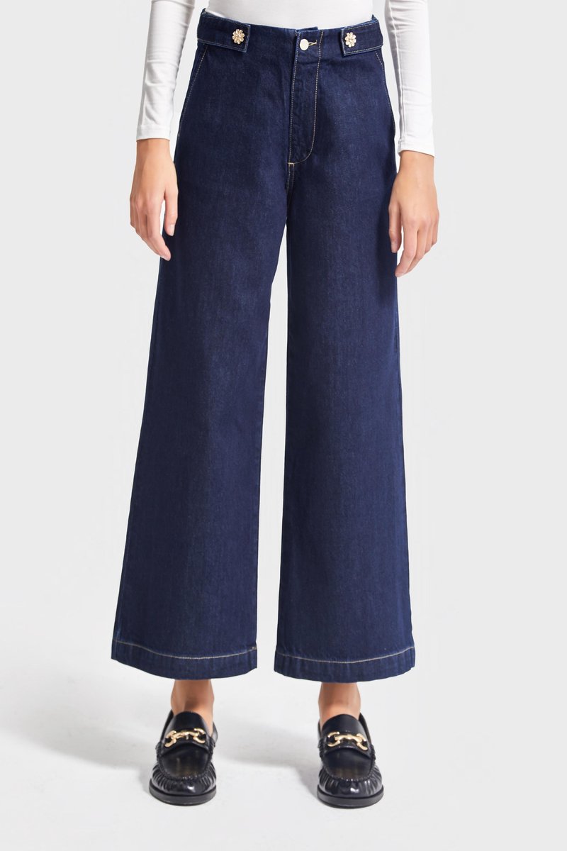 It's Basic - Wide High Rise Jeans