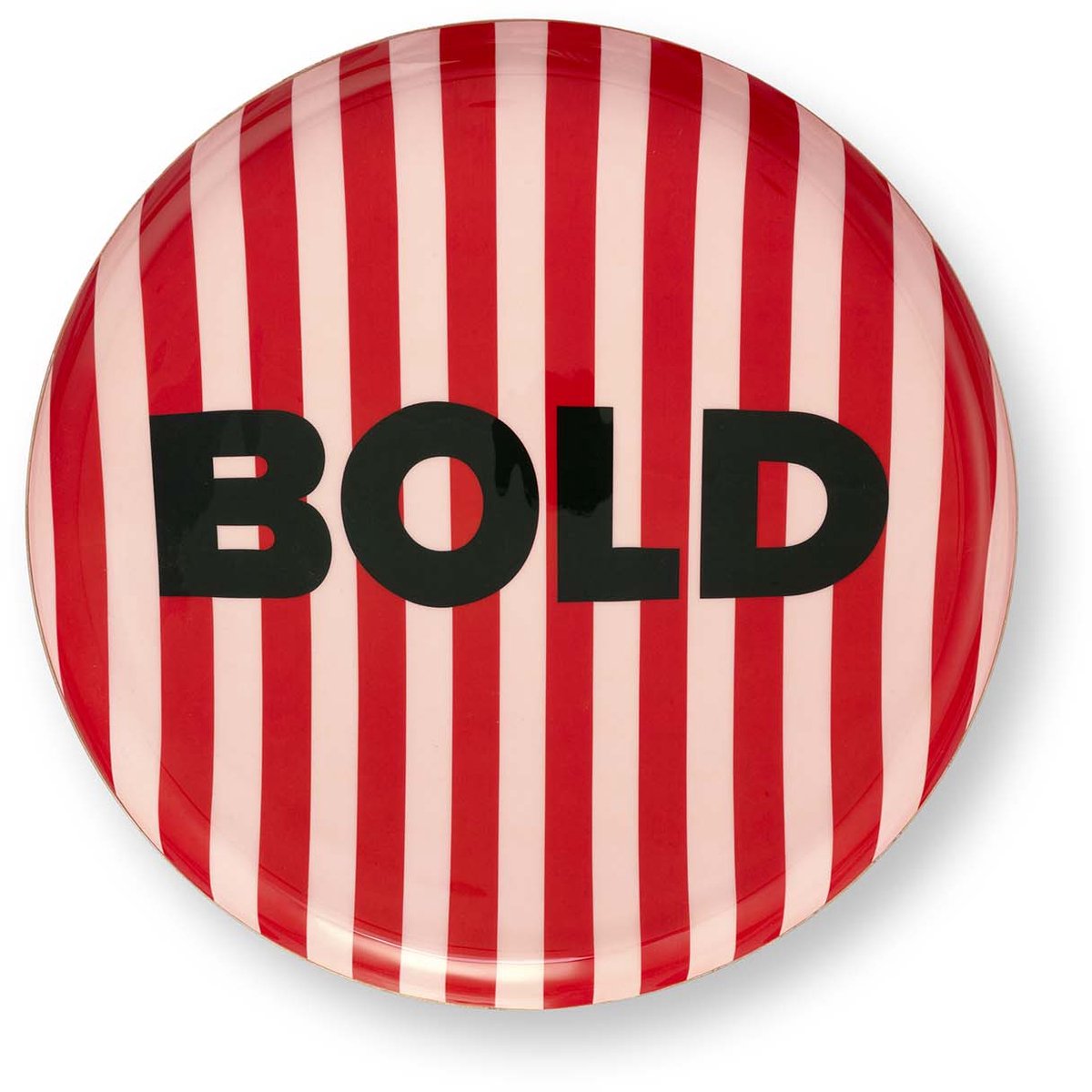 Wandbord - Bold - Muurdecoratie van Metaal - Meerkleurig - 35cm