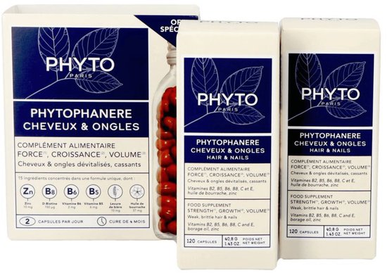 Food Supplement Phyto Paris Phytophanere 2 Pieces 120 Units