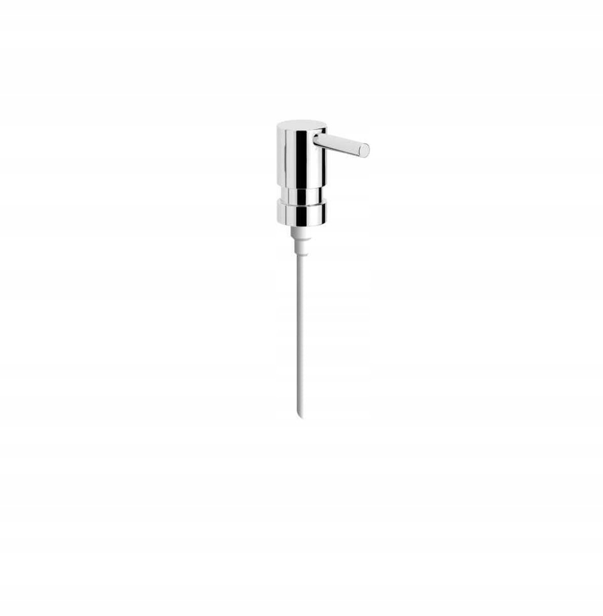 Merkloze Zilverkleurige Zeepdispenser - Wandmontage