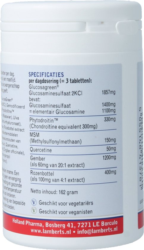 Lamberts Glucosamine compleet 120 Tabletten