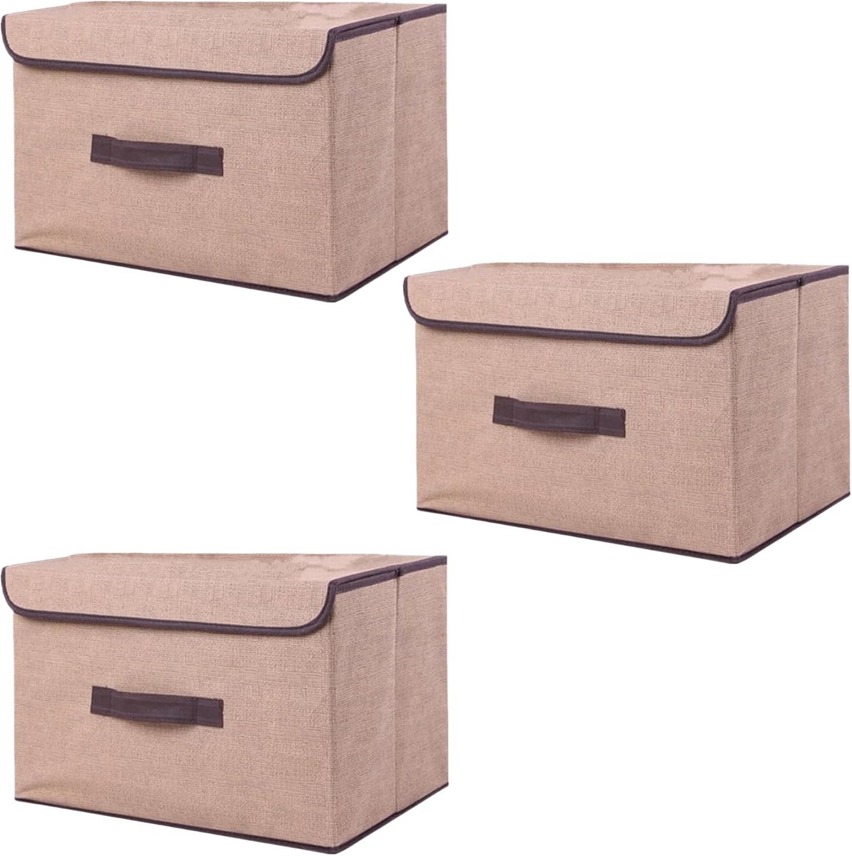 Kledingopslag-Kledingopslag-Speelgoed-Textiel -Beige-36×23×24 cm-c