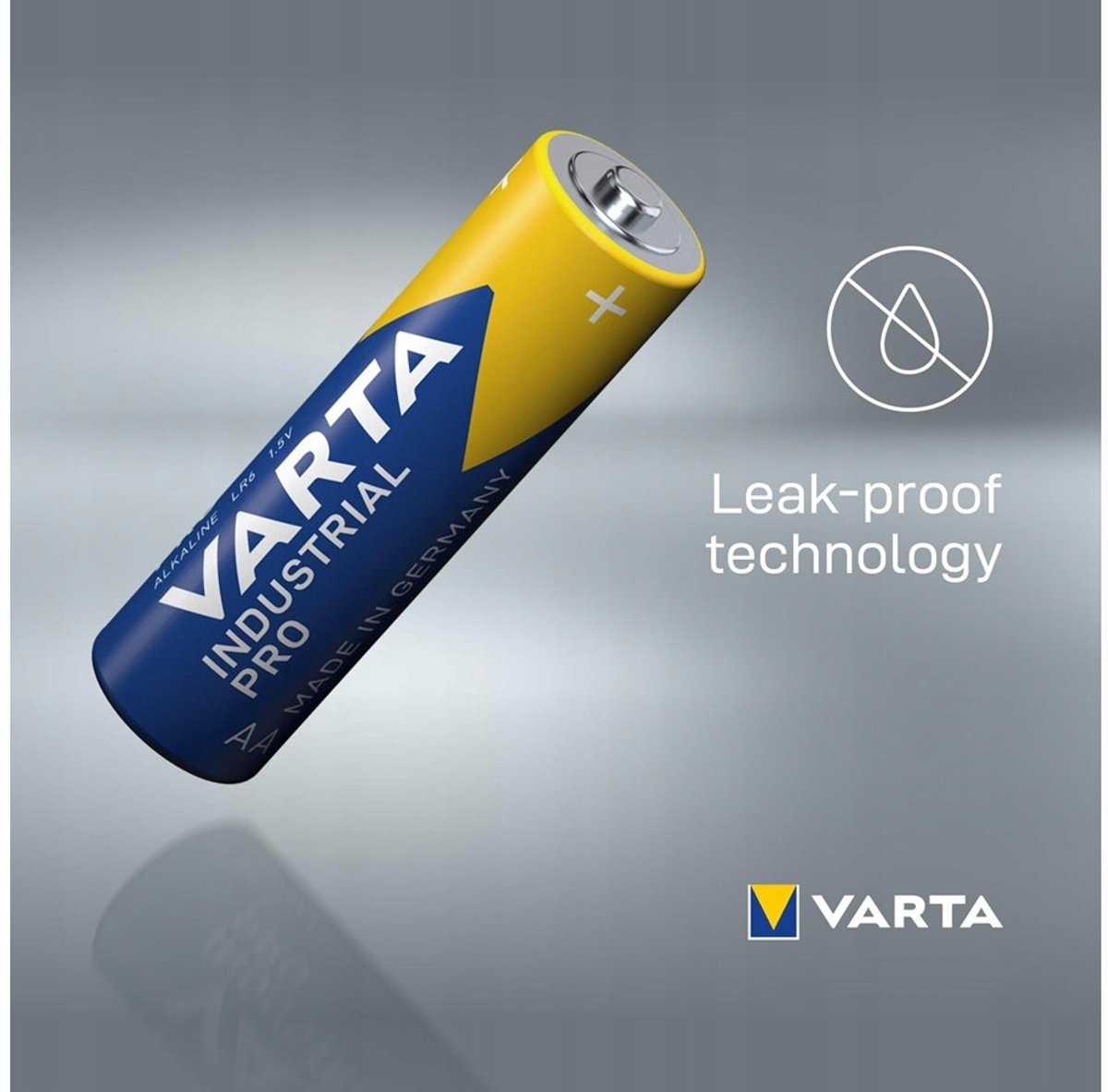 Varta Industrial - AA Batterij (LR6) - Alkaline - 1.5V - 1 Stuk - Made in Germany