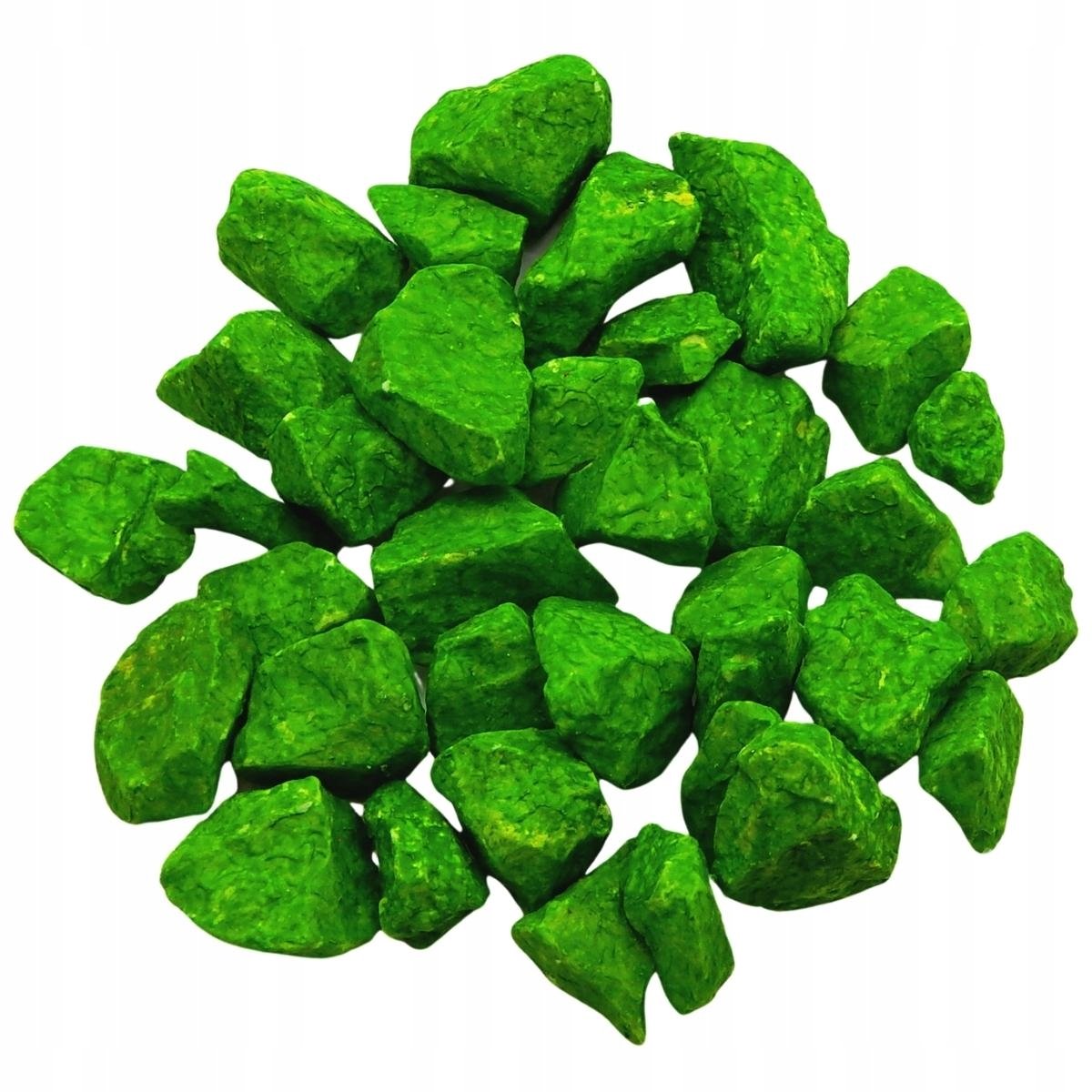 Kleurrijke Marmers 8-16 mm Groen 100g - Decoratie voor Knutselen