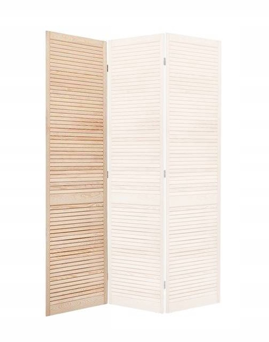 Houten Kamerparavane 1 Paneel 49x140 cm Decoratief Scherm