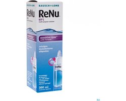 Bausch + Lomb - ReNu MPS Sensitive Eyes - Multifunctionele Lenzenvloeistof met lenzendoosje - Voor zachte lenzen - 360 ml