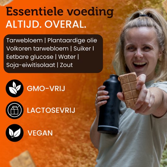 MRE-9 Noodrantsoen - 24 dagen - 20 Jaar Houdbaar - Extra Vitaminen - Lactose vrij - Noodvoedsel — afbeelding 2