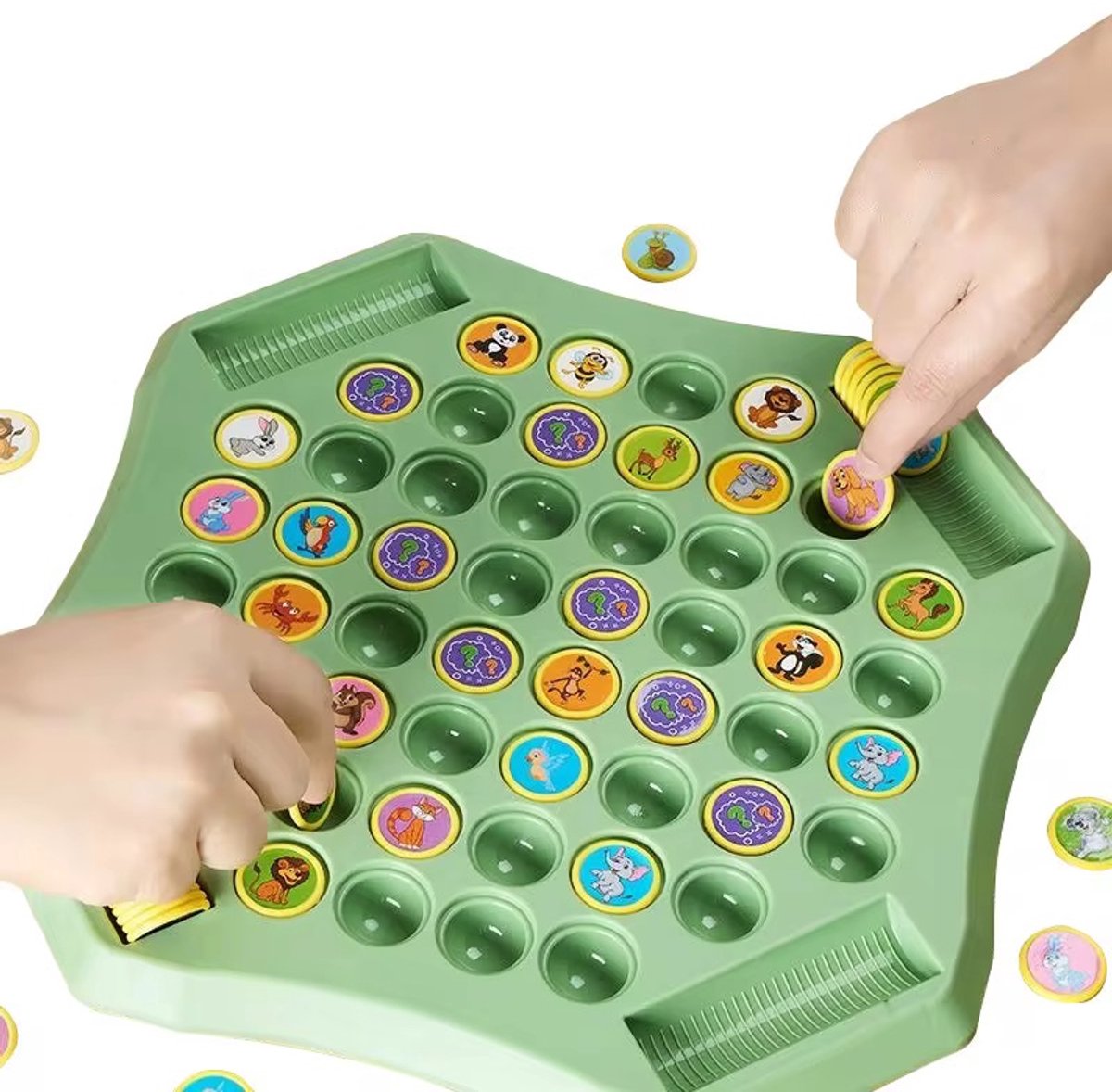 Educatief speelgoed - Geheugenspel met magneten en stokjes - Concentratiespel - Magnetisch bordspel voor peuter en kleuters - Denkspel voor kinderen - Motoriek spelletjes - Puzzelspeelgoed