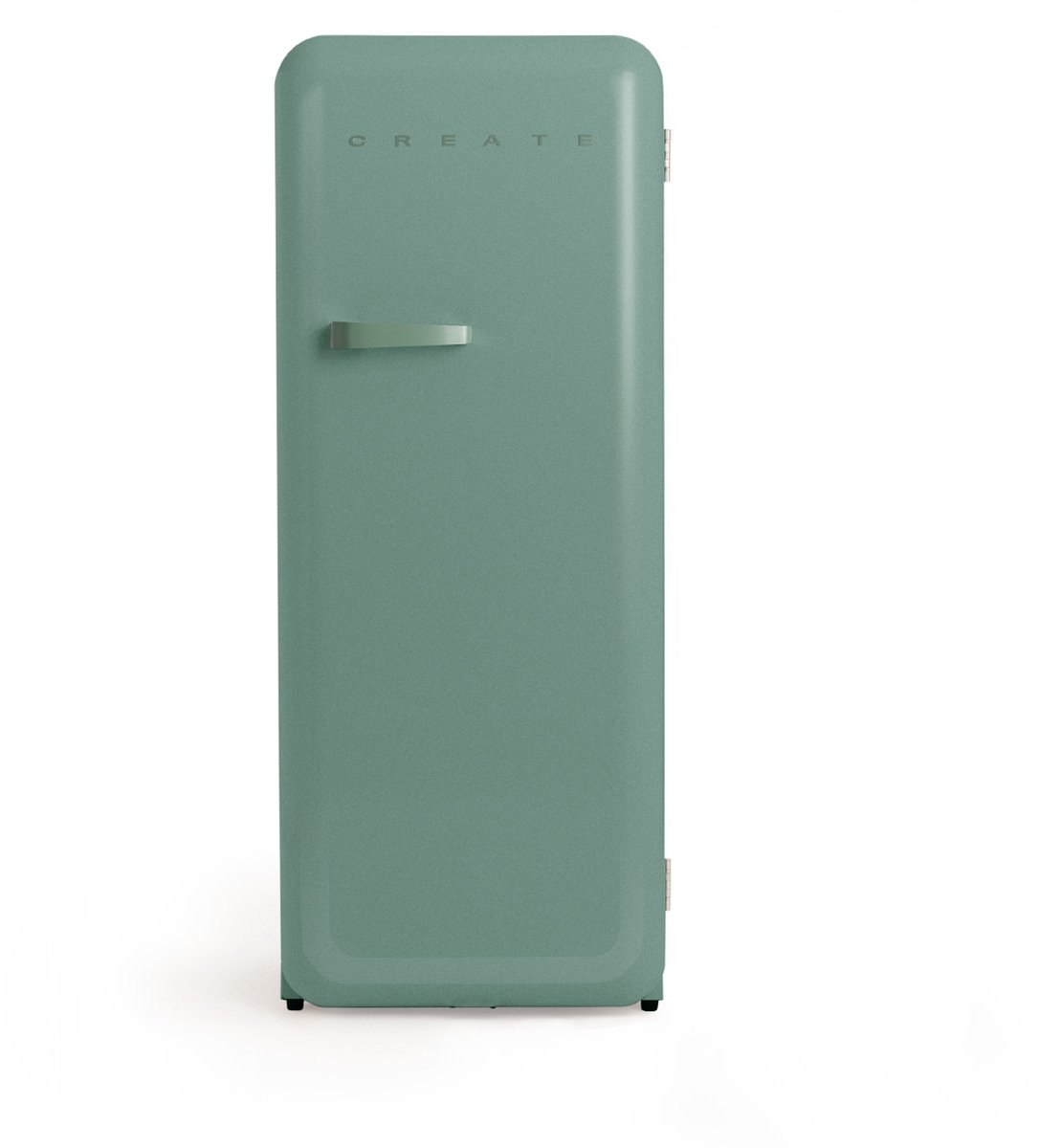 CREATE - Koelkast in retrostijl - Sage - Handvat Sage - FRIDGE RETRO 281L