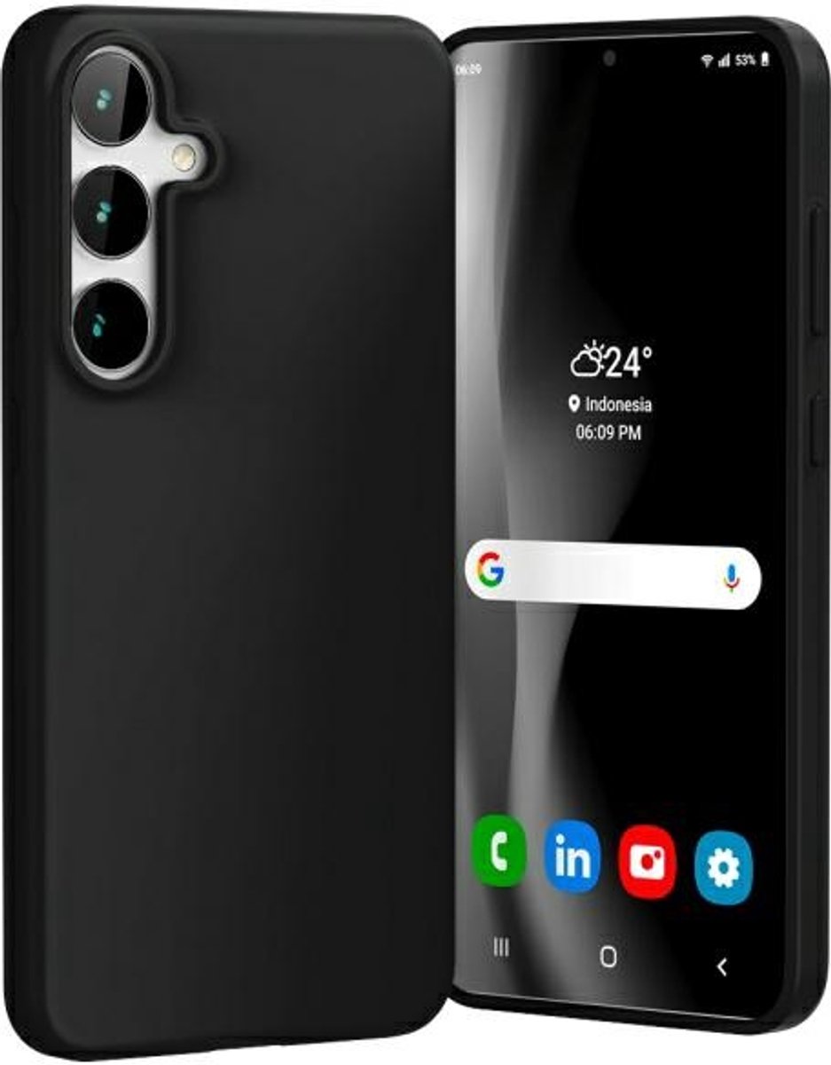 Mercury Soft Case Voor Samsung S24 Fe S721 Impactbescherming