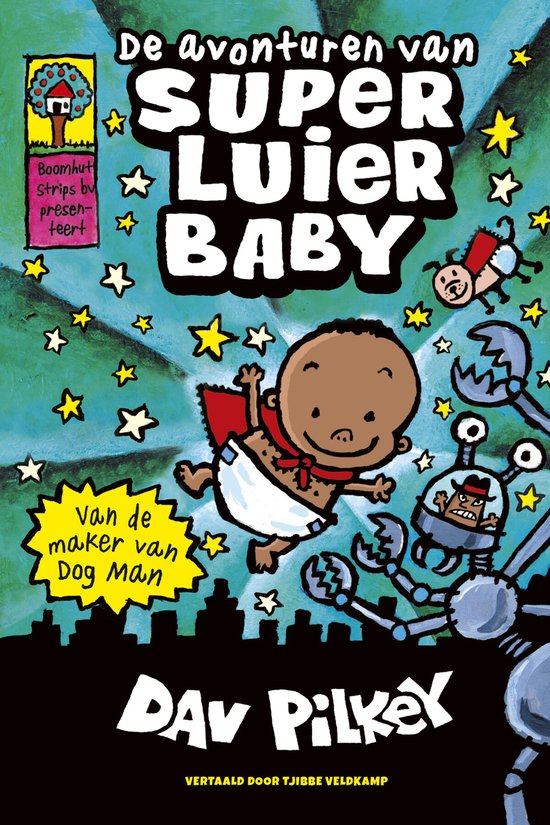 De avonturen van super luier baby - cover