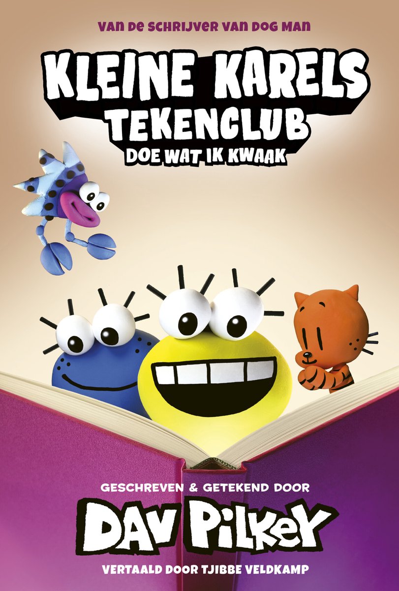 Omslag van Kleine Karels Tekenclub - Kleine Karels tekenclub 5 - Doe wat ik kwaak