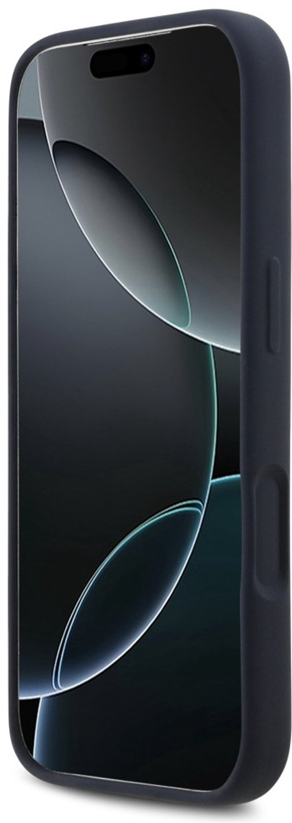 Red Bull Siliconen Hoesje Geschikt voor iPhone 17 Pro - Navy - MagSafe Compatibel - Vertical Logo Design - Schokbestendig van Merkloos — afbeelding 3